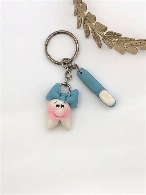 Tooth Keychain - Etsy