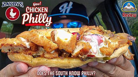 Zaxby's® Fried Chicken Philly Review!🐔 | Does The SOUTH Know Philly ...