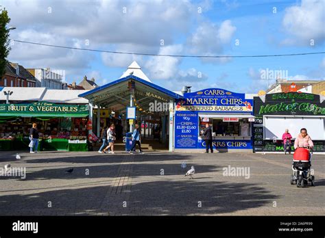 Market, Great Yarmouth, Norfolk, UK Stock Photo - Alamy