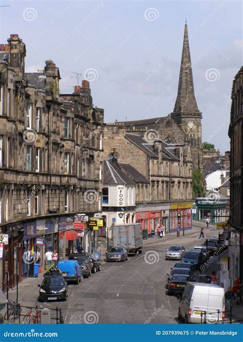 Stirling City Centre Scotland Editorial Image - Image of street, travel ...