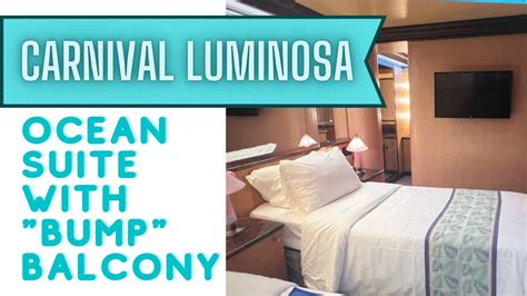 Carnival Luminosa Ocean Suite Room Review | Alaska 2023 | Beautiful Large Balcony and Huge ...