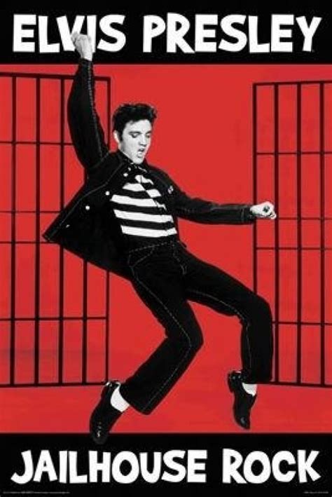 Elvis Presley - Jailhouse Rock Poster (24 x 36) - Walmart.com