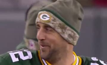 Aaron Rodgers Can't Help But Laugh After Clay Matthews' Crushing Hit