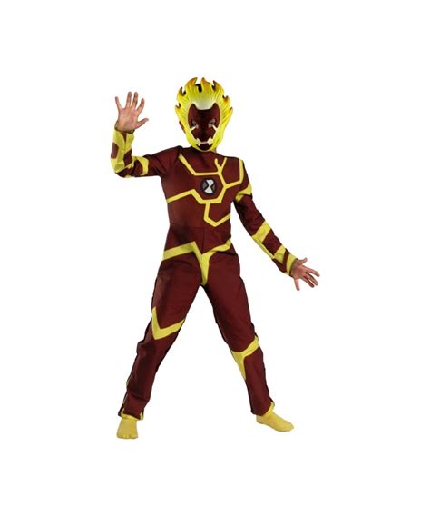 Kids Ben 10 Heatblast Movie Halloween Costume - Boys Costumes