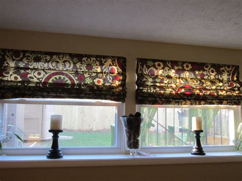 my DIY roman shades | Diy roman shades, Window art, Home decor