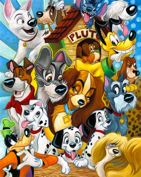 Disney Dogs – Michael Godard Art Gallery