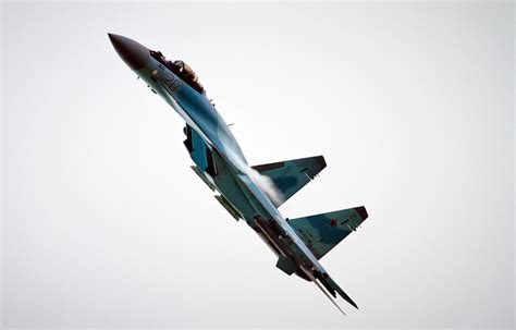 The Russian Multirole Fighter Sukhoi Su-35 screams aerial dominance