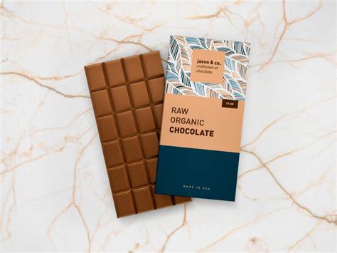 Chocolate Bar Packaging Free Mockup – FreeMockup