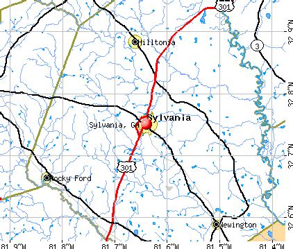 Sylvania, Georgia (GA 30467) profile: population, maps, real estate ...