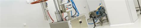 Pharmaceutical Factory Equipment in Sterile Environment Stock Photo - Image of patent, concept ...