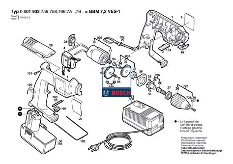 Bosch Cordless Drill Parts Diagram And Parts List | atelier-yuwa.ciao.jp