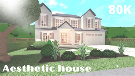 Bloxburg Aesthetic House (80K) - YouTube