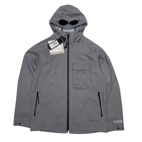CP Company Grey Gore-Tex Infinium Waterproof Goggle Jacket – MatsIsland
