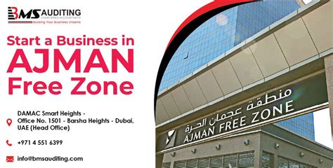 Company Formation in AJMAN Free Zones | BMS Auditing