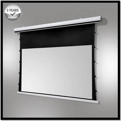 T2UFWG Premium Tab Tensioned Matte grey series, 2.35:1 Ultrawide 4K/8K Tensioned Electric ...