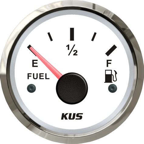 KUS 52mm Fuel level gauge fuel level meter 0 190ohm signal for boat car-in Fuel Gauges from ...