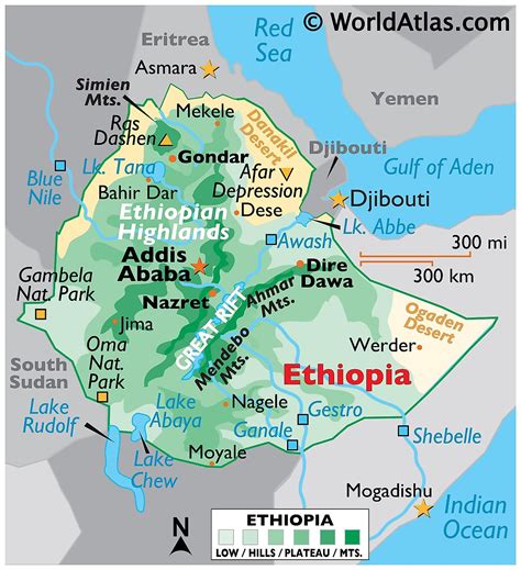Ethiopia Maps & Facts - World Atlas