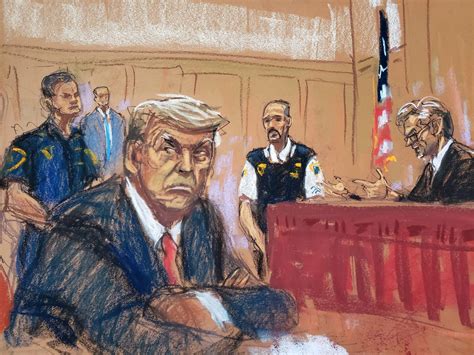 Courtroom Artist Jane Rosenberg On Her Viral Sketch of Trump