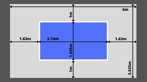 Table Tennis Tables Dimensions Drawings, 59% OFF