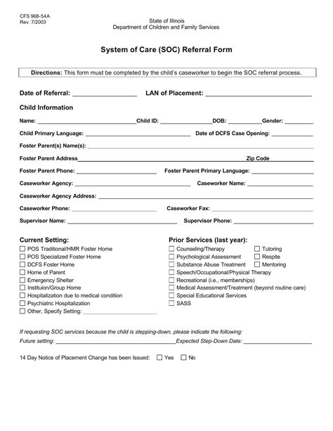 Form Cfs 968 54A ≡ Fill Out Printable PDF Forms Online