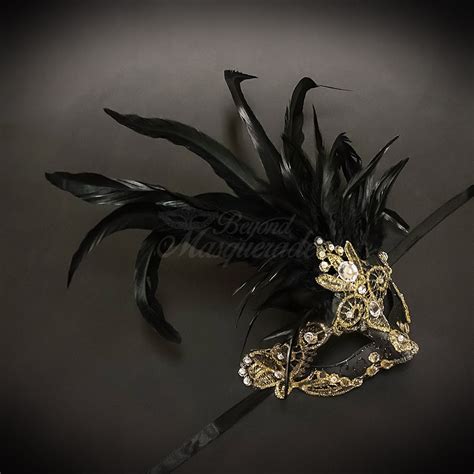 BLACK/GOLD Masquerade Mask Mardi Gras Masquerade Mask - Etsy