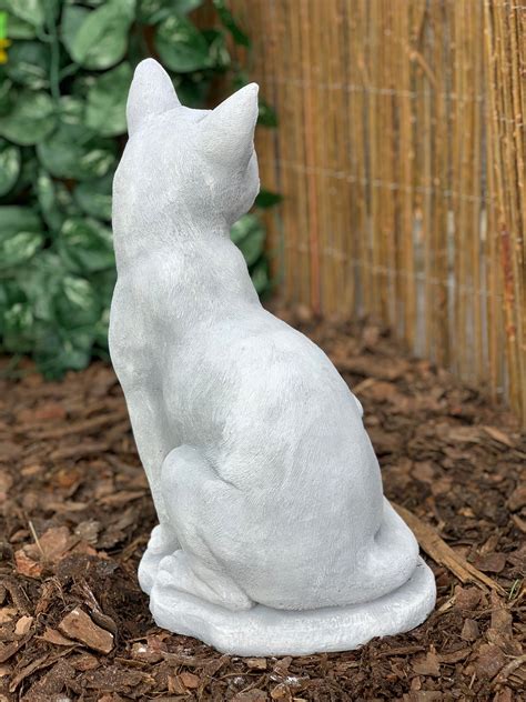 Sphinx Cat Statue Cat sculpture Sphinx Sphynx cat Sitting cat | Etsy