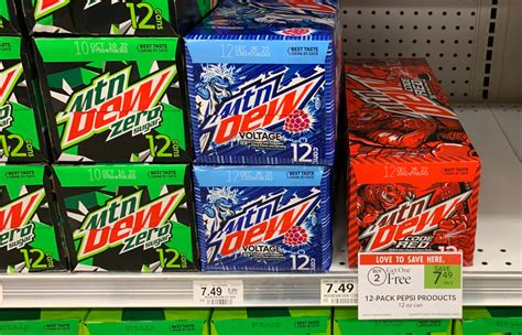 Mtn Dew Zero Sugar 12-Pack As Low As $3.24 At Publix – Less Than Half Price! - iHeartPublix