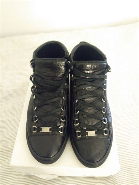 Balenciaga Arena High Black | Grailed