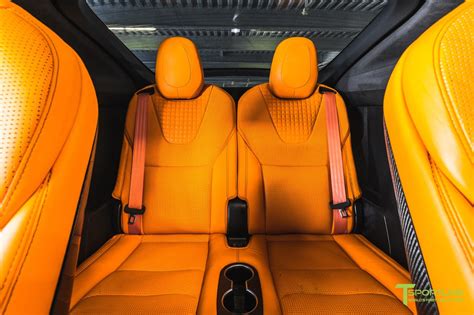 T Largo 7: Black and Orange Tesla Model X by T Sportline - GTspirit