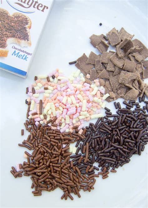 Dutch Hagelslag (Bread with Chocolate Sprinkles) - International ...