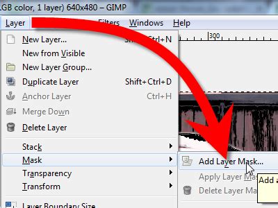 How to Remove the Background Using a Layer Mask in GIMP: 11 Steps