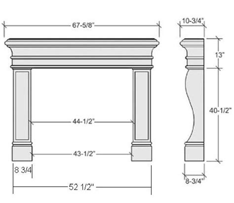 Typical Outdoor Fireplace Dimensions – Fireplace Guide by Linda