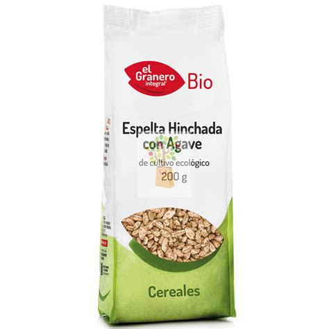 TRIGO ESPELTA HINCHADO CON AGAVE BIO 200Gr. GRANERO