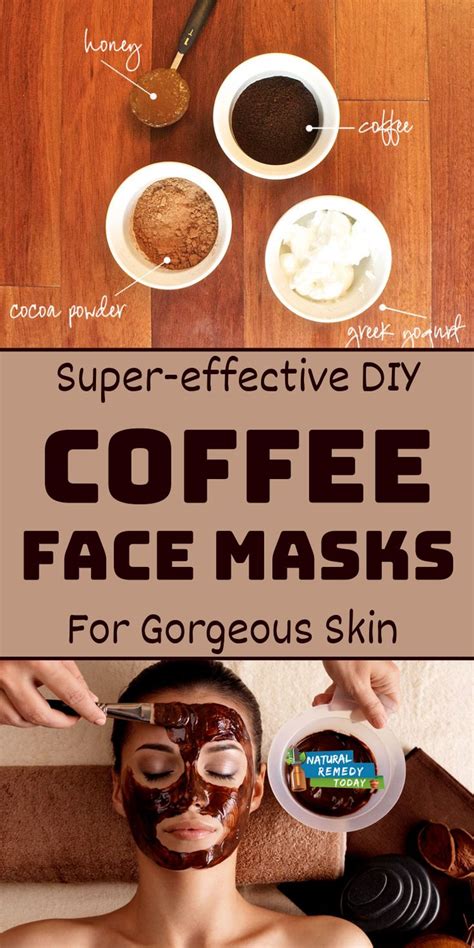 Face Masks +Coffee Face Masks + DIY Coffee Face Masks + coffee face mask for acne + coffee face ...