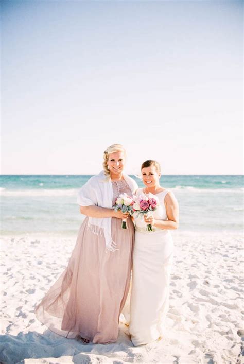 Relaxed, Intimate Seaside Florida Wedding {Lachers Lens Photography}