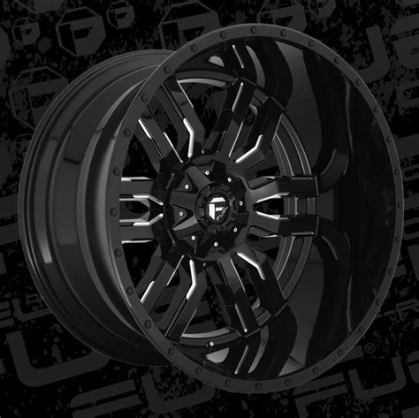 Fuel 1-Piece Wheels Sledge - D595 Wheels | California Wheels