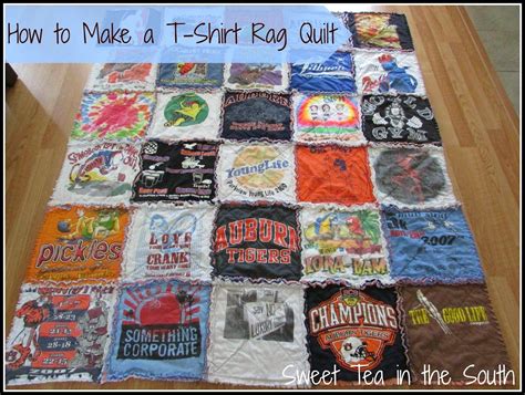 How to Make a T-shirt Rag Quilt (the non-quilter's quilt | ハンドメイド、グッズ 収納、手芸