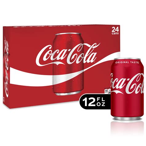 Coca-Cola Soda Soft Drink, 12 fl oz, 24 Pack - Walmart.com - Walmart.com