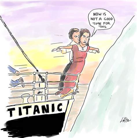 Titanic Caricature