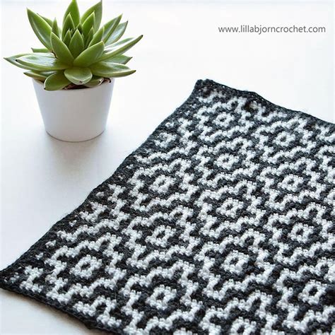 Beautiful Crochet Mosaic Blanket Patterns - Beautiful Dawn Designs