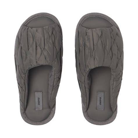 Quilted Slipper - Gunmetal | SKIMS