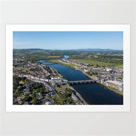 Limerick city Ireland Art Print by 4H4 PH | Society6