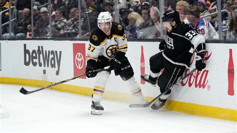 Frederic scores twice to propel Bruins past Kings 5-2