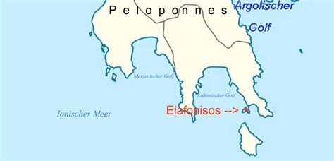 Elafonisos Map