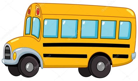 School Bus - Stock Illustration