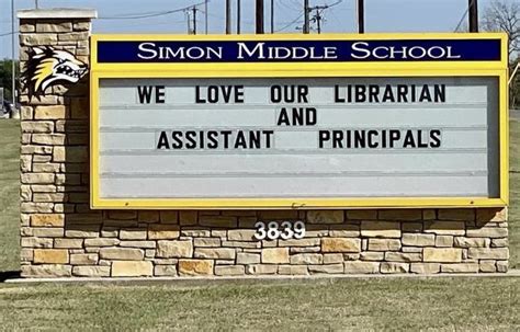 Simon Middle School on Twitter: "April 4-8 is National School Librarian week & National School ...