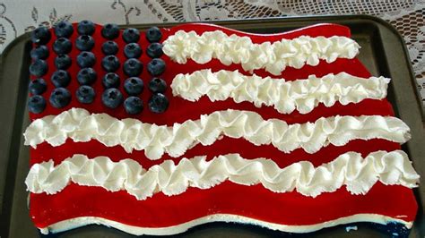 Red, White, and Blue Jello Flag Recipe - Food.com