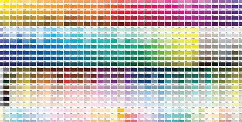 Pantone Color Full Chart