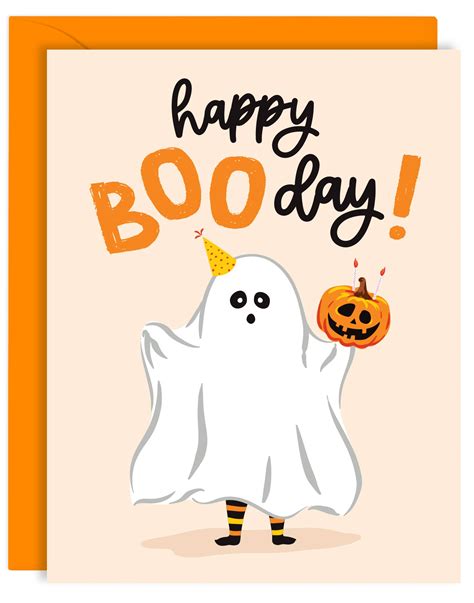 BOODAY HALLOWEEN BIRTHDAY CARD – Lucy Loves Paper