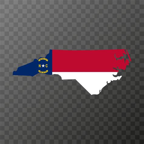 North Carolina state flag. Vector illustration. 13430828 Vector Art at ...